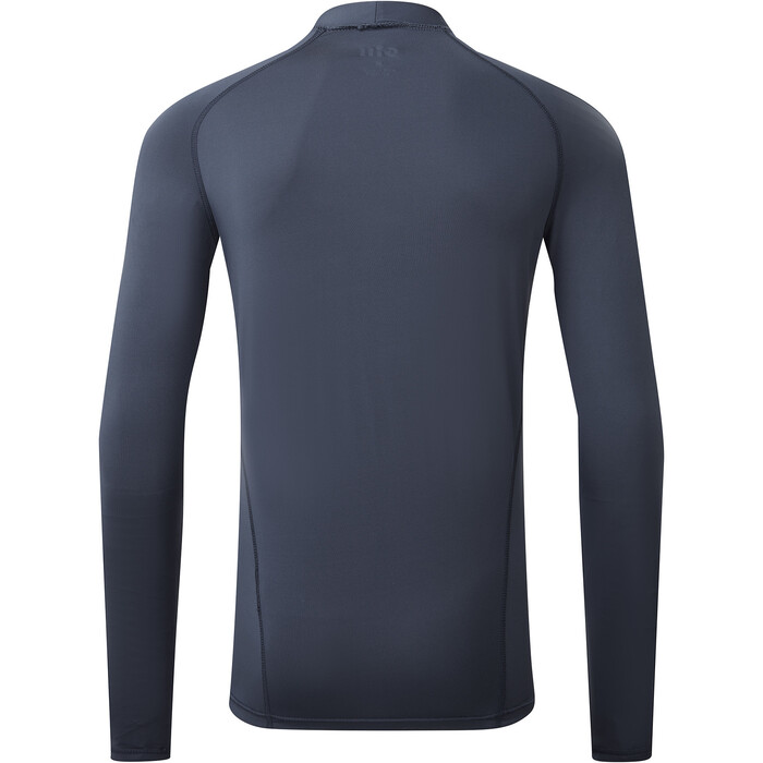 2024 Gill Mens Zenzero Long Sleeve Rash Vest 5109 - Dark Navy